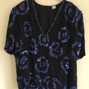 Woman’s Beaded Top